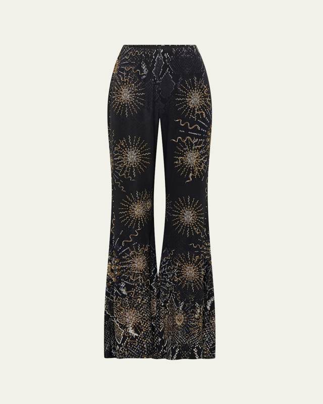 Call Me Cleopatra Flare Jersey Pants